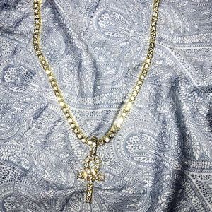 24” tennis ball chain with pendant